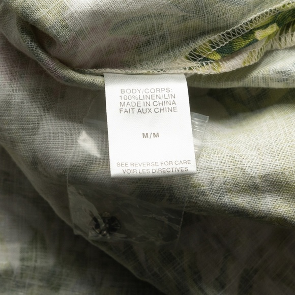 CAMI NYC. New! Belkis Tropical Linen Top - Picture 13 of 13